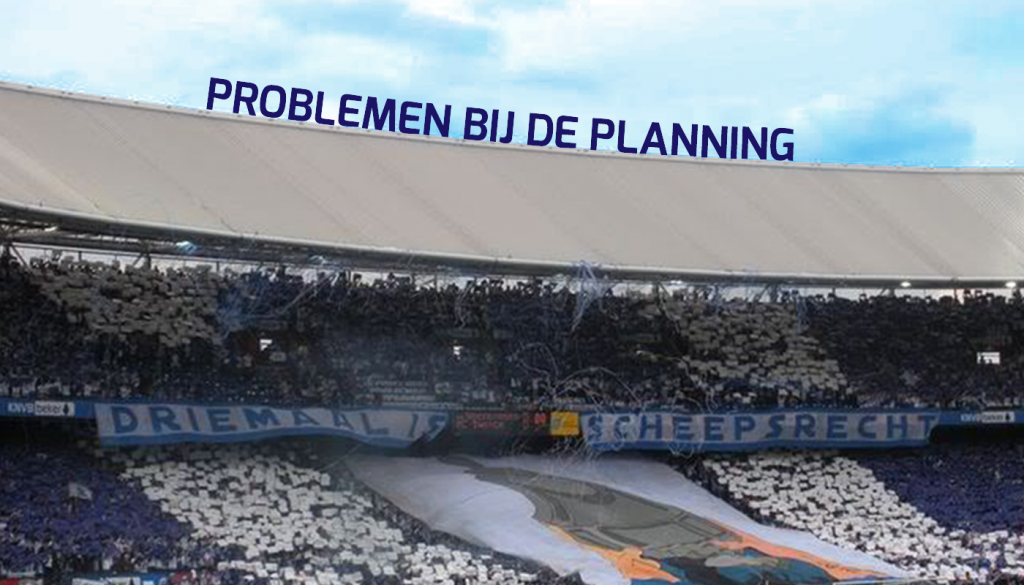 Bekerfinale 2009: Problemen met de planning