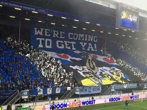We're coming to get ya! Altijd strijd