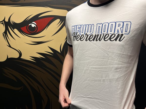 Nieuw Noord Wapen van Heerenveen T-shirt (wit) - Afbeelding 2
