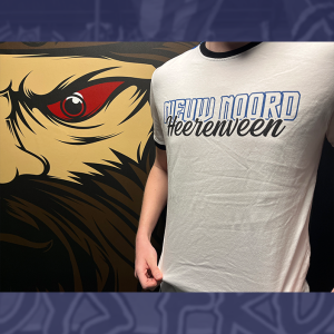 Nieuw Noord Wapen van Heerenveen T-shirt (wit)